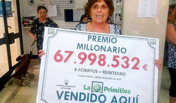 Победитель лотереи La Primitiva Lottothrill